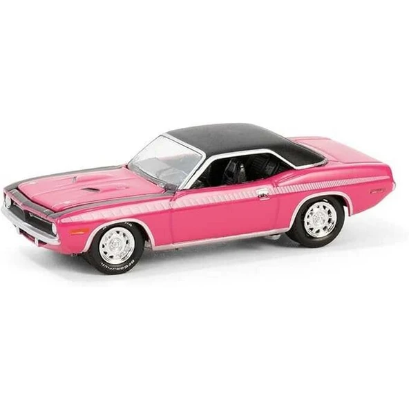 TOYZ DÜKKANIM Greenlight 1/64 Barrett-Jackson Series 14- 1970 Plymouth Cuda Kız Erkek Çocuk Oyuncak Eğitici Oyunca ürün görseli 1