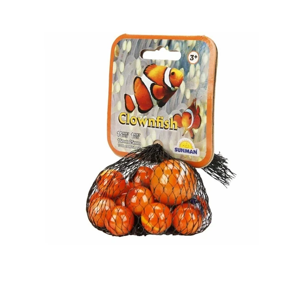 TOYZ DÜKKANIM 3006 SUN Misket Clowfish 15+1 File Kız Erkek Çocuk Oyuncak Eğitici Oyuncaklar ürün görseli 1