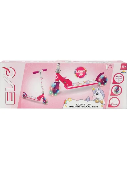 TOYZ DÜKKANIM EVO SCOOTER 2TKR UNİCORN IŞIKLI MAX 50 KG Kız Erkek Çocuk Oyuncak Eğitici Oyuncaklar ürün görseli 1