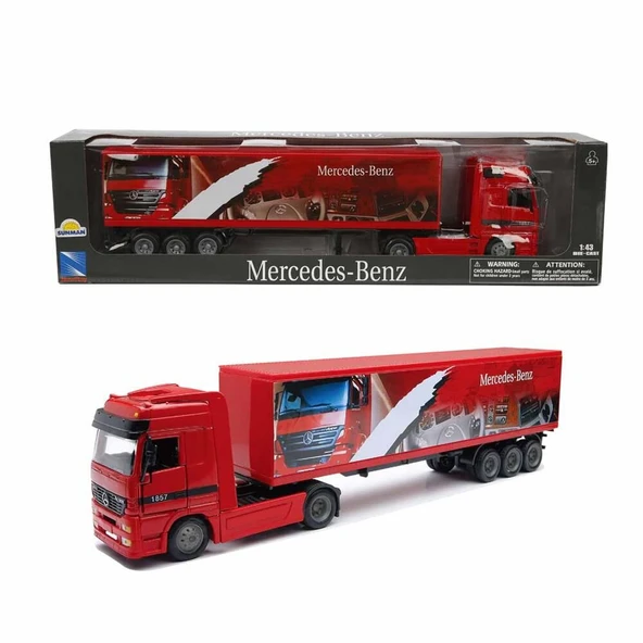 TOYZ DÜKKANIM S00015113 1/43 L.HAUL EU MERCEDES ACTROS -SUN Kız Erkek Çocuk Oyuncak Eğitici Oyuncaklar ürün görseli 1