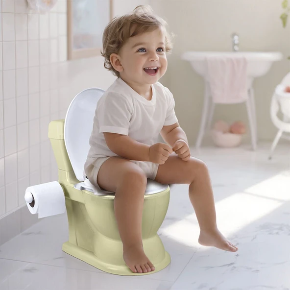 TOYZ DÜKKANIM 7563 XL EĞİTİCİ KLOZET ECO YEŞİL Kız Erkek Çocuk Oyuncak Eğitici Oyuncaklar ürün görseli 1