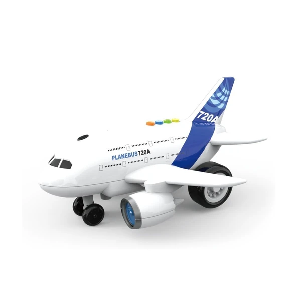 TOYZ DÜKKANIM WY720A-Vardem 1:160 Sürtmeli Sesli Işıklı Uçak Kız Erkek Çocuk Oyuncak Eğitici Oyuncaklar ürün görseli 1