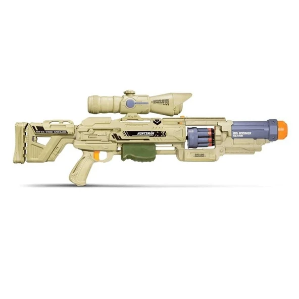 TOYZ DÜKKANIM S00091954 HUNTSMAN-80 BİG BOOMER SÜNGER SİLAH -SUN Kız Erkek Çocuk Oyuncak Eğitici Oyuncaklar ürün görseli 1