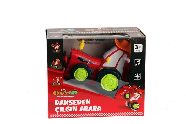TOYZ DÜKKANIM 2101-A ŞARJLI ÇILGIN ARABA Kız Erkek Çocuk Oyuncak Eğitici Oyuncaklar ürün görseli 1