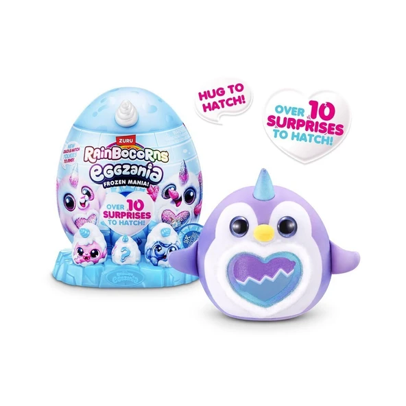 TOYZ DÜKKANIM RAR34000 Rainbocorns Frozen Mania Mini Eggzania Kız Erkek Çocuk Oyuncak Eğitici Oyuncaklar ürün görseli 1
