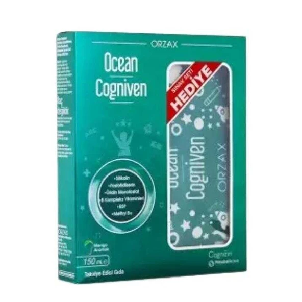 Ocean Cogniven Mango Aromalı 150 ml + Sınav Seti Hediyeli ürün görseli 1