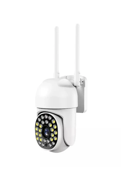 DEANB 2.5 İnç Wi-Fi IP66 Su Geçirmez Alarmlı HD Hareket Sensör Çift Işıklı Gece Görüşlü İNTERKOM Kamera ürün görseli 1