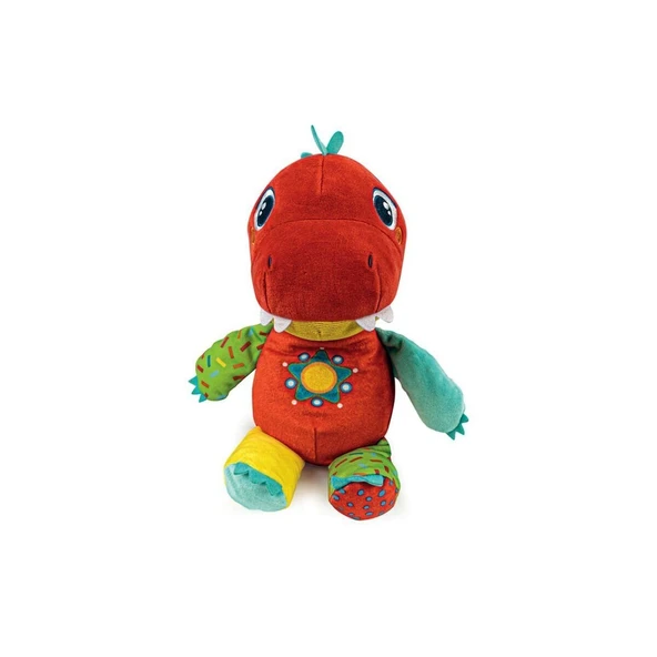 TOYZ DÜKKANIM 17847 Baby Clementoni - Trex Dinozor Peluş Oyuncak Kız Erkek Çocuk Oyuncak Eğitici Oyuncaklar ürün görseli 1