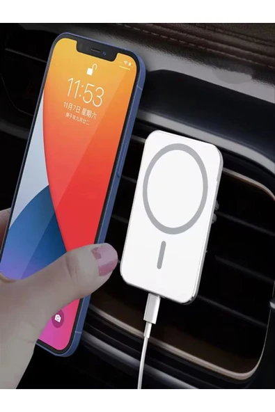 DEANB A-2 15 Watt Kablosuz Araç İçi Telefon Tutucu Şarj Standı - Oto Aksesuarları Araba Telefon Tutacağı ürün görseli 1