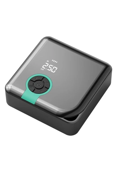ÇELİKWORK Air Powerbank 4000mah Usb Şarj Edilebilir Akıllı Hava Pompası - Kompresör Led Gösterge Ve Işıklı ürün görseli 1