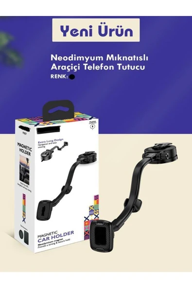 DEANB Neodimyum Manyetik Araç İçi Telefon Tutucu - Universal Oto Aksesuarları Tutacağı ürün görseli 1