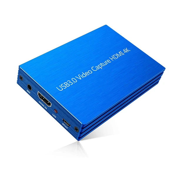 4K HDMI USB3.0 Video Capture kartı 1080P Full HD Video Recorder kartı ürün görseli 1