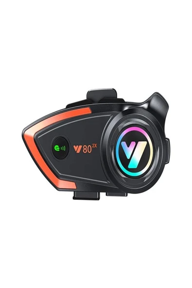 DEANB Y8002x Ip67 Su Geçirmez 2kişi 800metre Blueooth Interkom Motosiklet Kask Kulaklık ürün görseli 1