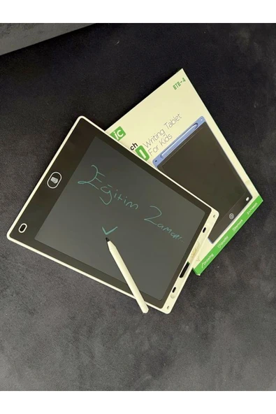 ÇELİKWORK Büyük Digital Çok Amaçlı Yazı Tahtası Grafik Çizim Tableti Lcd 12" Inc Ekran - Eğitim Btb-4 ürün görseli 1