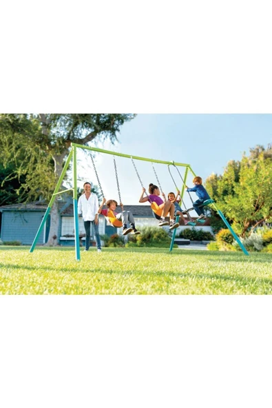 3 Lu Salıncak Setı 343x254x211 Cm - Resim 3