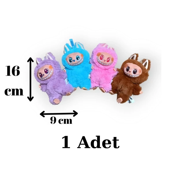 Labubu Oyuncak Anahtarlık Peluş Bebek ürün görseli 1