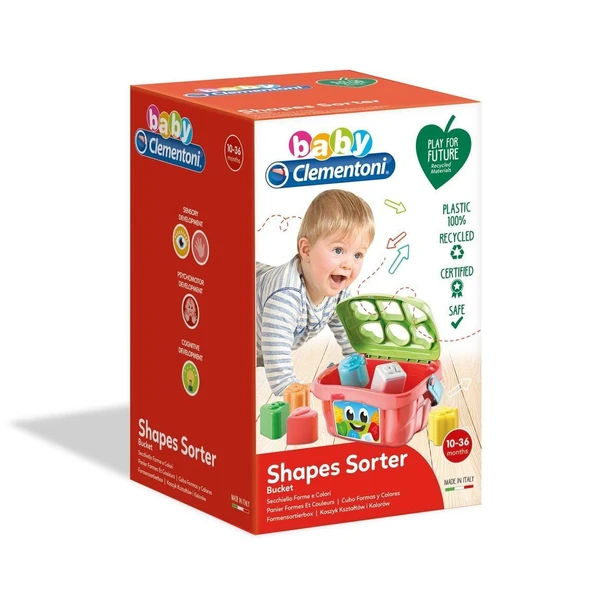 YUMURCAK TOYZ 17106 Baby Clementoni Bultak Kova / 9-36 ay Kız Erkek Çocuk Oyuncak Eğitici Oyuncaklar ürün görseli 1