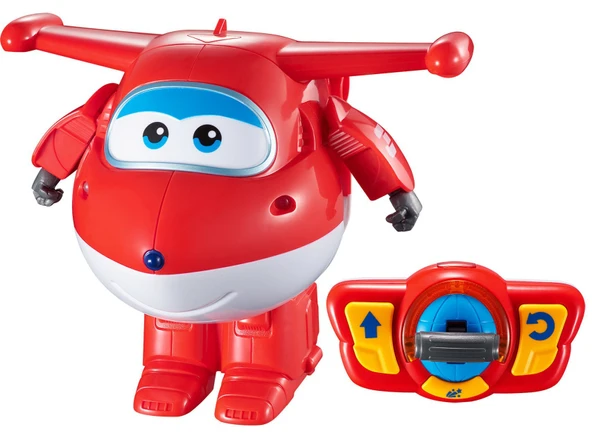YUMURCAK TOYZ Harika Kanatlar Dans Eden ve Dönüşen Uzaktan Kumandalı Jett Kız Erkek Çocuk Oyuncak Eğitici Oyuncakl ürün görseli 1