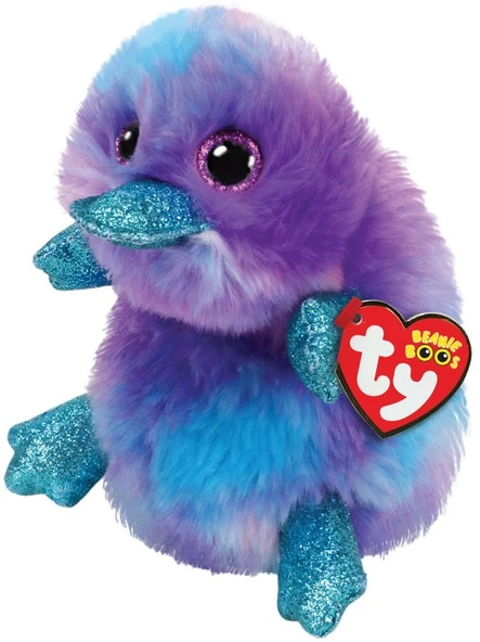 YUMURCAK TOYZ TY Beanie Boos Plutypus Zappy Peluş 15cm Kız Erkek Çocuk Oyuncak Eğitici Oyuncaklar ürün görseli 1