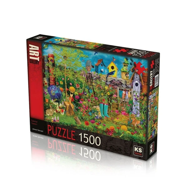 YUMURCAK TOYZ 22009 Puzzle 1500/SUMMER GARDEN Kız Erkek Çocuk Oyuncak Eğitici Oyuncaklar ürün görseli 1