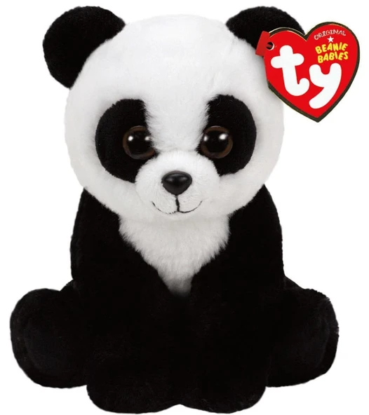 YUMURCAK TOYZ TY Beanie Babies Baboo Panda Peluş 15cm Kız Erkek Çocuk Oyuncak Eğitici Oyuncaklar ürün görseli 1