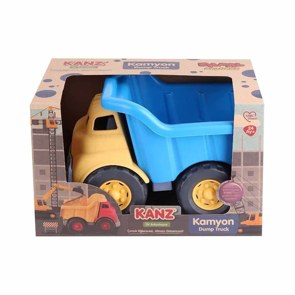 YUMURCAK TOYZ 30842 Kanz Büyük Kamyon Kız Erkek Çocuk Oyuncak Eğitici Oyuncaklar ürün görseli 1