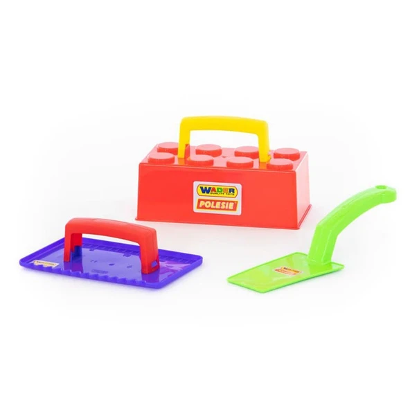 YUMURCAK TOYZ 38968 İnşaatçı Seti -Polesie Kız Erkek Çocuk Oyuncak Eğitici Oyuncaklar ürün görseli 1