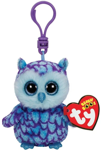 YUMURCAK TOYZ TY Beanie Boo´s Oscar Baykuş Anahtarlık Kız Erkek Çocuk Oyuncak Eğitici Oyuncaklar ürün görseli 1