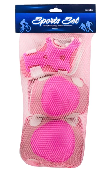 YUMURCAK TOYZ Pembe Dizlik Dirseklik Q830-8 Kız Erkek Çocuk Oyuncak Eğitici Oyuncaklar ürün görseli 1