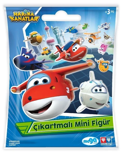YUMURCAK TOYZ Harika Kanatlar Çıkartmalı Mini Figür Paket 20900 Kız Erkek Çocuk Oyuncak Eğitici Oyuncaklar ürün görseli 1