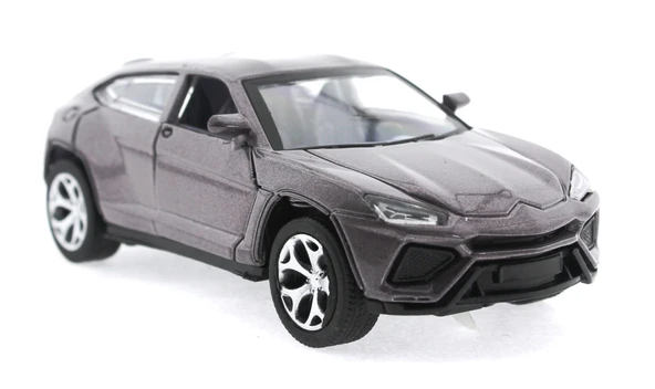 YUMURCAK TOYZ Çek Bırak Lamborghini Benzeri Simli Kahve Metal Araba Kız Erkek Çocuk Oyuncak Eğitici Oyuncaklar ürün görseli 1