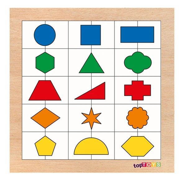 YUMURCAK TOYZ CS-7020/27 Chiva, Resimleri Şekille, Sırala, Sayma 7021-7022-7027 Kız Erkek Çocuk Oyuncak Eğitici Oy ürün görseli 1