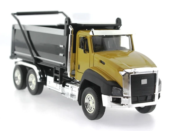 YUMURCAK TOYZ Çek Bırak Metalik Mac Hafriyat Kamyonu Kız Erkek Çocuk Oyuncak Eğitici Oyuncaklar ürün görseli 1