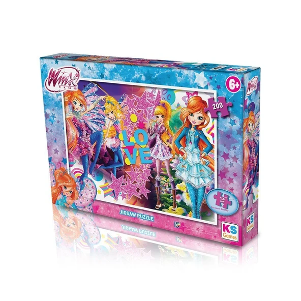 YUMURCAK TOYZ WINX113 KS Winx / 200 Parça Puzzle Kız Erkek Çocuk Oyuncak Eğitici Oyuncaklar ürün görseli 1