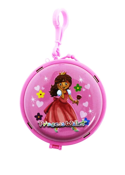 YUMURCAK TOYZ Prenses Pembe Metal Cüzdan Kız Erkek Çocuk Oyuncak Eğitici Oyuncaklar ürün görseli 1