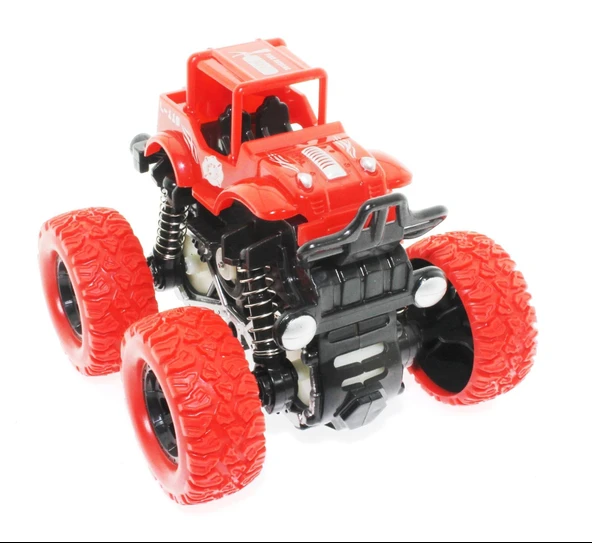YUMURCAK TOYZ Sürtmeli itfaiye Akrobat Araba 119 Kız Erkek Çocuk Oyuncak Eğitici Oyuncaklar ürün görseli 1
