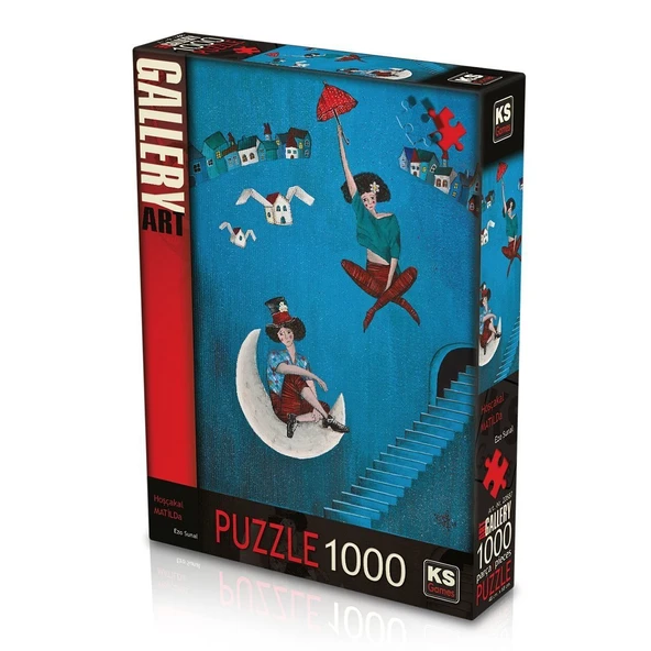 YUMURCAK TOYZ 20587 KS, Hoşçakal Matilda, 1000 Parça Puzzle Kız Erkek Çocuk Oyuncak Eğitici Oyuncaklar ürün görseli 1