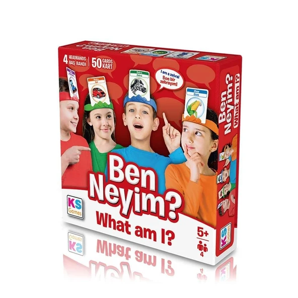 YUMURCAK TOYZ Ks Games Ben Neyim Eğlenceli Kutu Oyunu Kız Erkek Çocuk Oyuncak Eğitici Oyuncaklar ürün görseli 1