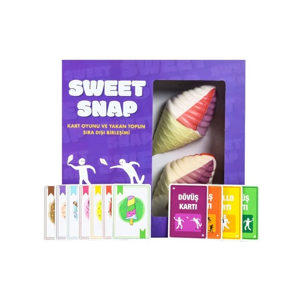 YUMURCAK TOYZ 01762 Mega, Sweet Snap Kutu Oyunu Kız Erkek Çocuk Oyuncak Eğitici Oyuncaklar ürün görseli 1