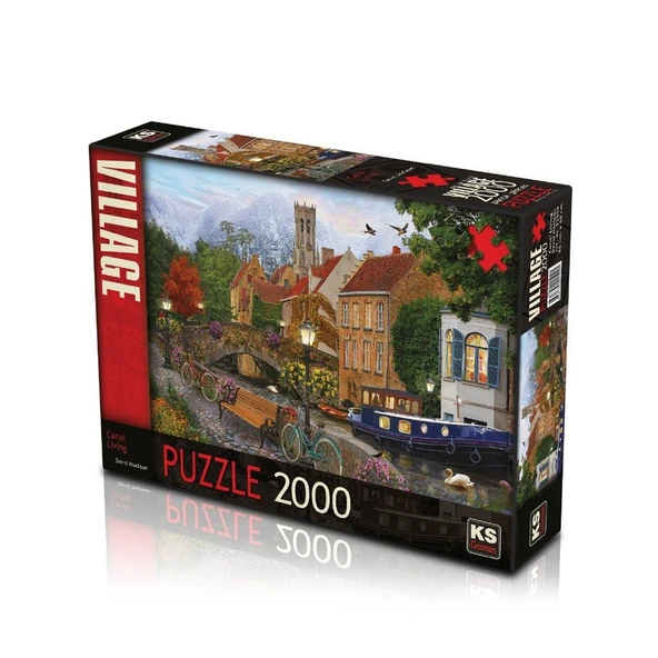 YUMURCAK TOYZ 22509 KS, Canal Living, 2000 Parça Puzzle Kız Erkek Çocuk Oyuncak Eğitici Oyuncaklar ürün görseli 1