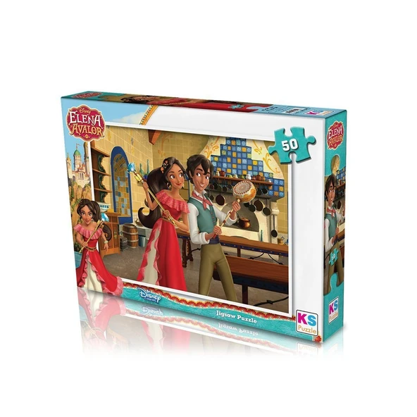 YUMURCAK TOYZ ELN709 KS Elena / 50 Parça Puzzle Kız Erkek Çocuk Oyuncak Eğitici Oyuncaklar ürün görseli 1