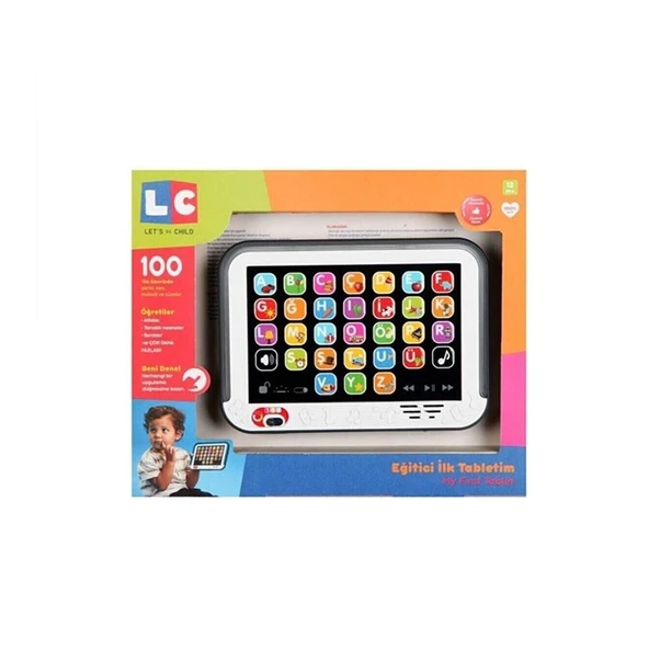 YUMURCAK TOYZ Lc Eğitici Oyuncak İlk Tabletim Kız Erkek Çocuk Oyuncak Eğitici Oyuncaklar ürün görseli 1