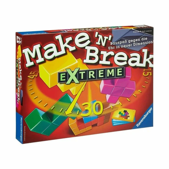YUMURCAK TOYZ 265565 Ravensburger, Make 'N' Break Extreme / +8 yaş Kız Erkek Çocuk Oyuncak Eğitici Oyuncaklar ürün görseli 1