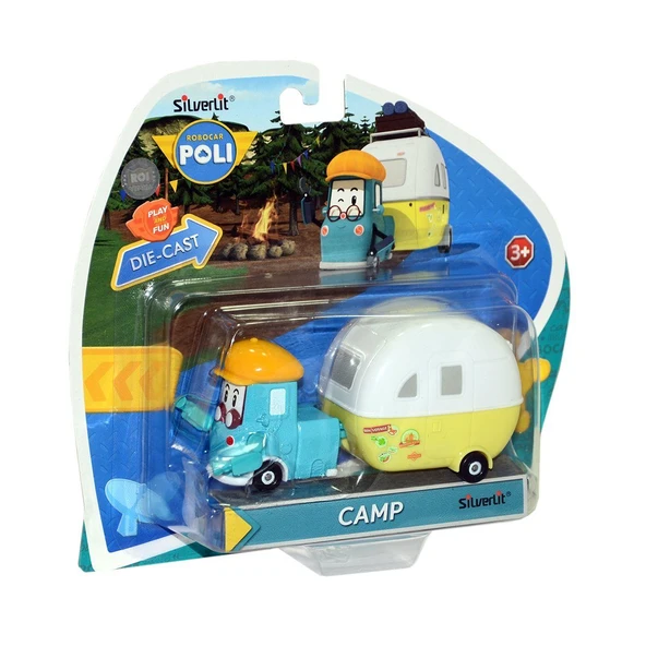 YUMURCAK TOYZ POLI/83405 Robocar Poli Camp Figürü-Necotoys Kız Erkek Çocuk Oyuncak Eğitici Oyuncaklar ürün görseli 1