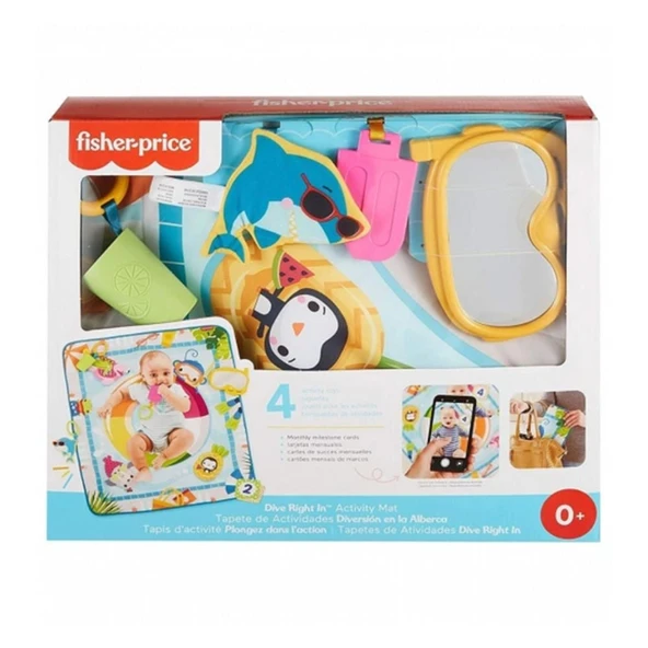 YUMURCAK TOYZ Fisher Price Havuz Keyfi Oyun Minderi Kız Erkek Çocuk Oyuncak Eğitici Oyuncaklar ürün görseli 1