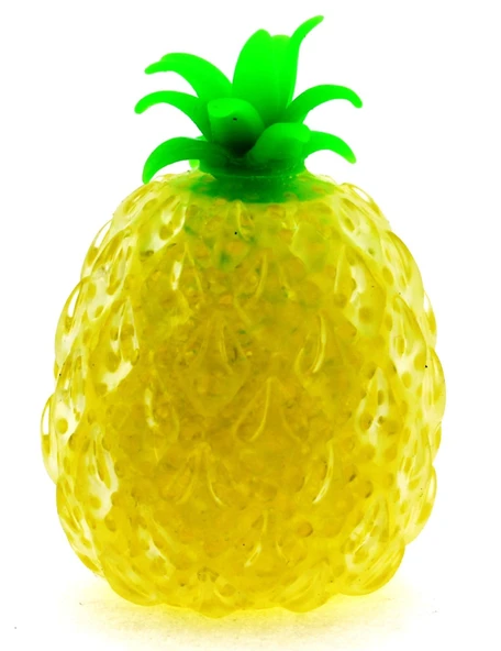YUMURCAK TOYZ Squishy Ananas Kristal Slime Kız Erkek Çocuk Oyuncak Eğitici Oyuncaklar ürün görseli 1