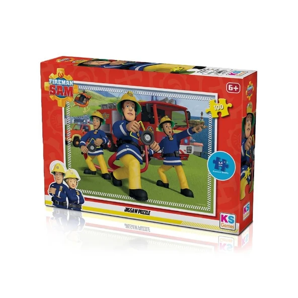 YUMURCAK TOYZ FRS 714 FİREMAN SAM PUZZLE 100 PRÇ -KS Kız Erkek Çocuk Oyuncak Eğitici Oyuncaklar ürün görseli 1