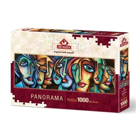 YUMURCAK TOYZ 4446 Art Puzzle, Hüznü Paylaşanlar, 1000 Parça Panorama Puzzle Kız Erkek Çocuk Oyuncak Eğitici Oyunc ürün görseli 1