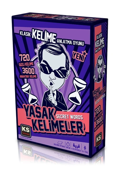 YUMURCAK TOYZ KS Games Secret Words Yasak Kelimeler Kız Erkek Çocuk Oyuncak Eğitici Oyuncaklar ürün görseli 1
