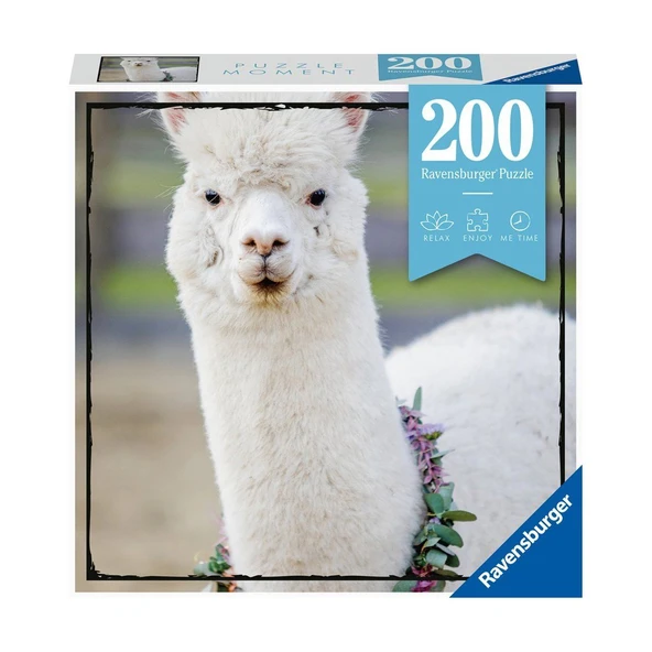 YUMURCAK TOYZ 132706 Ravensburger, Alpaka Lama - 200 Parça Puzzle Kız Erkek Çocuk Oyuncak Eğitici Oyuncaklar ürün görseli 1